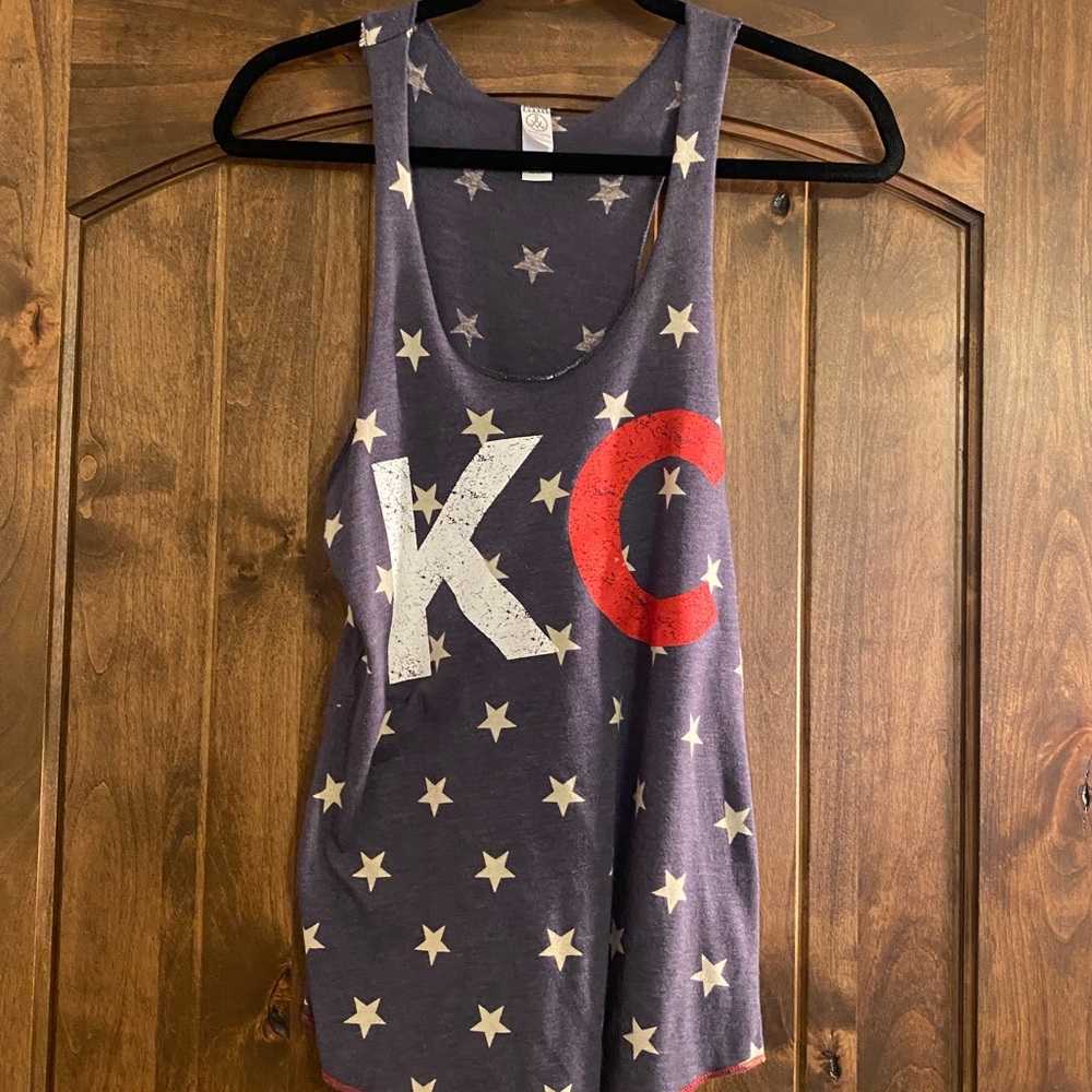 Kansas City Fourth of July tank top